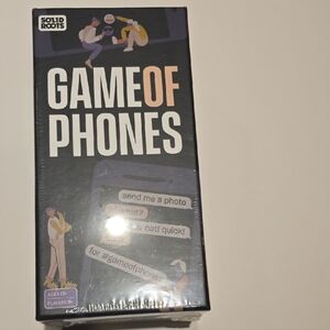 Solid Roots Game of Phones Card Game - Black
